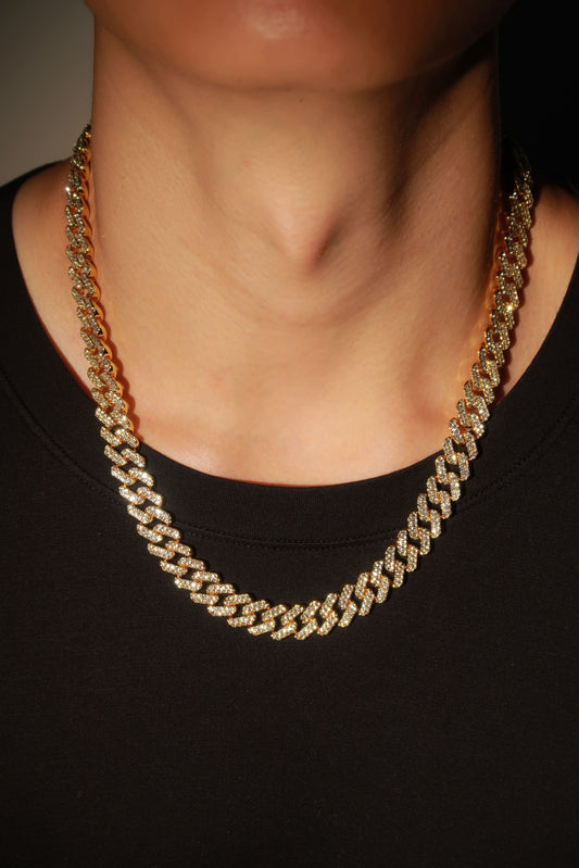 Iced Cuban Link Chain- 12mm