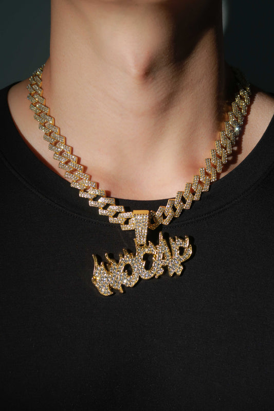 Flame Drip Iced NO CAP Pendant